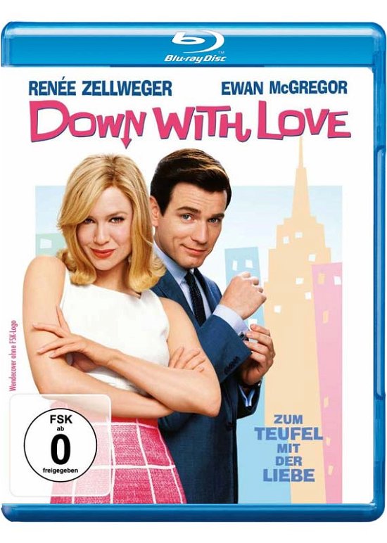 Cover for Zellweger,renée / Mcgregor,ewan · Down with Love - Zum Teufel Mit Der Liebe (Blu-ray) (2019)