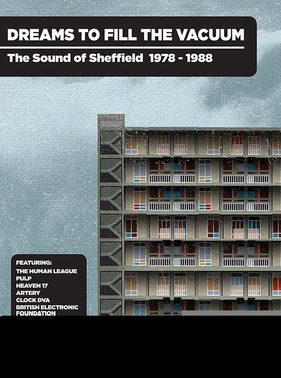 Cover for Dreams To Fill The Vacuum - The Sound Of Sheffield 1978-1988 (CD) [Bookpack edition] (2019)