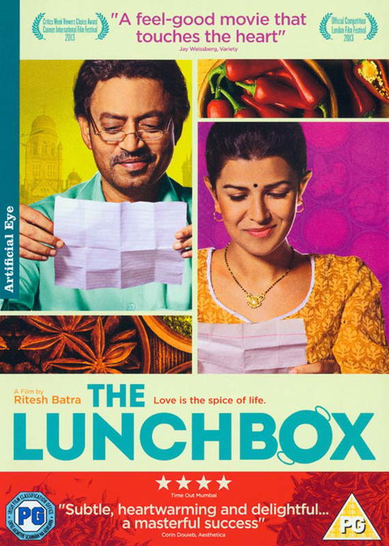 Lunchbox The Ritesh Batra - Fox - Filmes - CURZON ARTIFICIAL EYE - 5021866701301 - 14 de julho de 2014