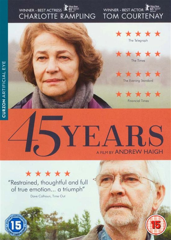 Cover for 45 Years (DVD) (2016)