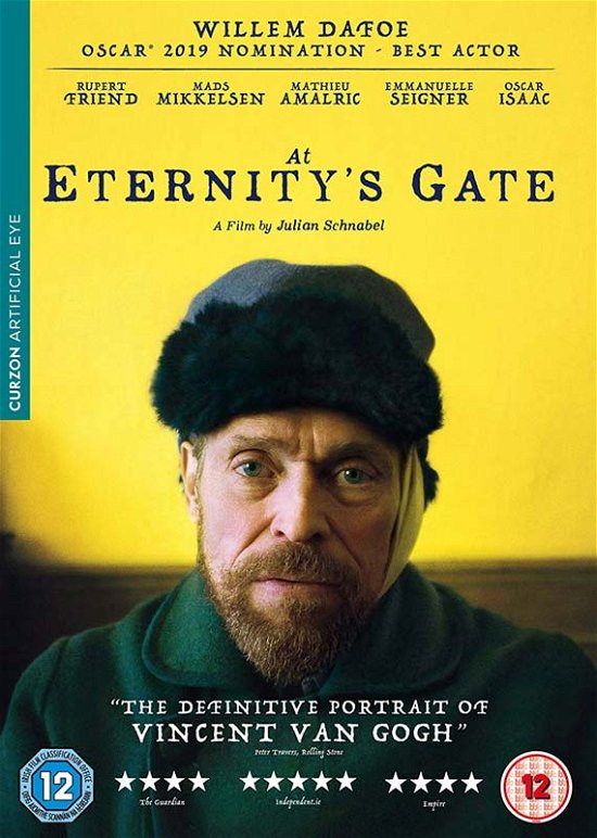 Cover for At Eternitys Gate (DVD) (2019)