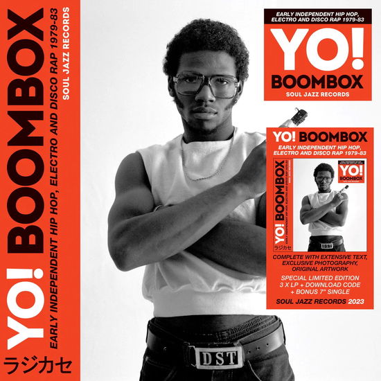 Cover for Soul Jazz Records Presents Various Artists · Yo! Boombox (LP) [Limited edition] (2023)