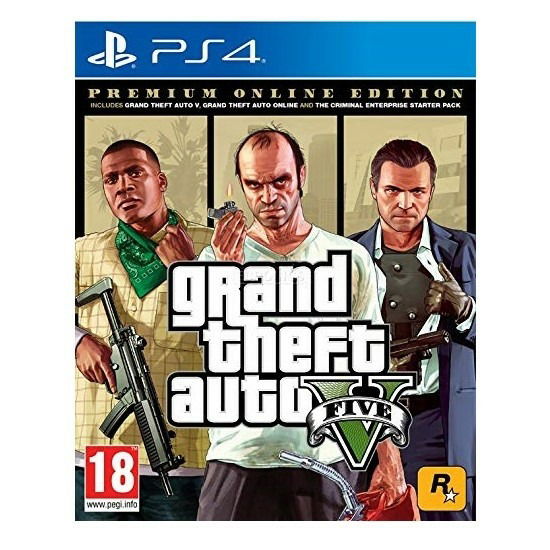 Cover for Rockstar · Take 2 Ng Gta 5 Premium - Ps4 (N/A)