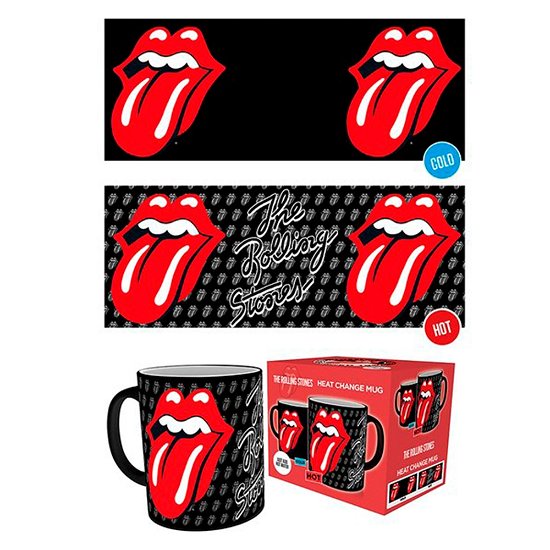 Cover for Rollling Stones · Tongue (Mug) [Black edition] (2018)
