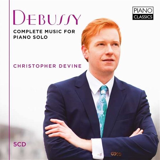 Cover for Claude Debussy · Complete Music for Piano Solo (CD) (2017)