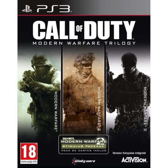 Call Of Duty Modern Warfare Trilogy - Playstation 3 - Game - Activision Blizzard - 5030917199301 - April 24, 2019