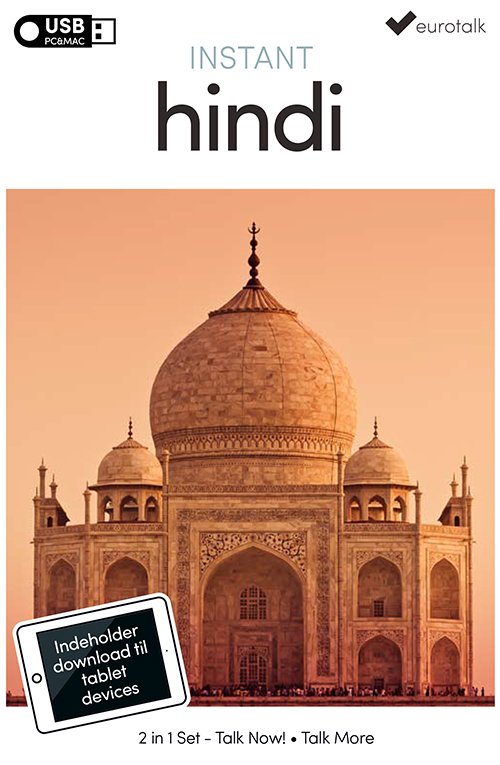 Cover for EuroTalk · Instant: Hindi begynder- og parlørkursus USB &amp; download (CD-ROM) (2016)