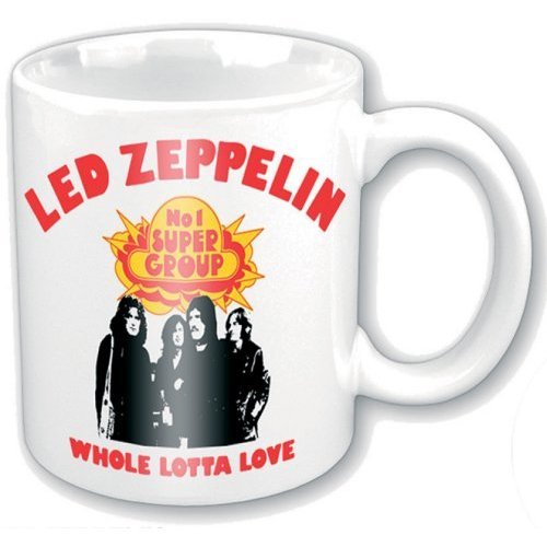Led Zeppelin Boxed Standard Mug: Whole Lotta Love - Led Zeppelin - Produtos - ROCK OFF - 5055295335301 - 18 de fevereiro de 2013