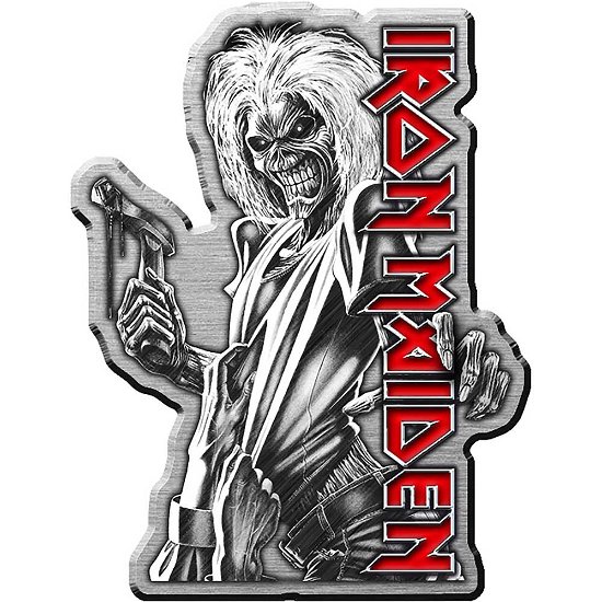 Cover for Iron Maiden · Iron Maiden Pin Badge: Killers (Enamel In-Fill) (Anstecker) [Metallic edition] (2019)
