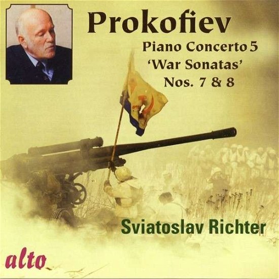 Cover for Sviatoslav Richter · Prokofiev: Piano Concerto 5 / Piano Sonatas Nos 7 &amp; 8. Visions (Sel) (CD) (2013)