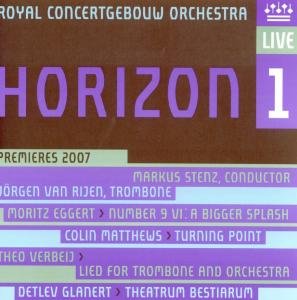 Cover for Royal Concertgebouw Orchestra · Horizon 1 (CD) (2016)