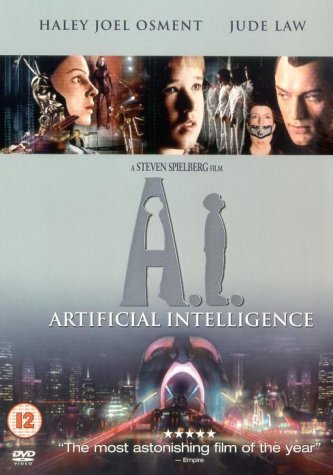 Cover for A.i. - Artificial Intelligence · AI - Artificial Intelligence (DVD) (2002)