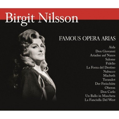 Cover for Birgit Nilsson · Birgit Nilsson: Famous Opera Arias (CD) (2019)