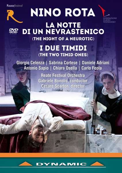 Cover for Silvia Chiesa · La Notte Nevrastenico/i Due Timidi (DVD) (2019)