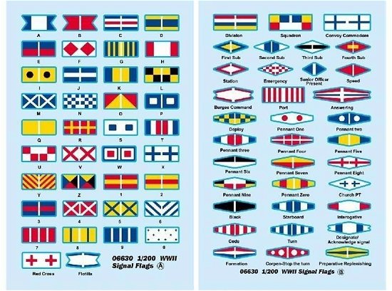 Cover for Trumpeter · 06630 - Modellbausatz Wwii Signal Flags (MERCH)