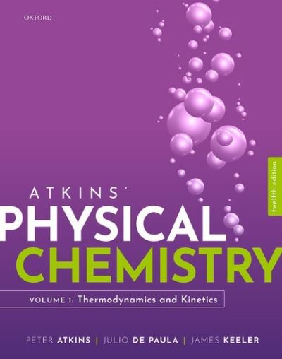 Cover for Atkins · Atkins Physical Chemistry V1 (Paperback Book) (2023)