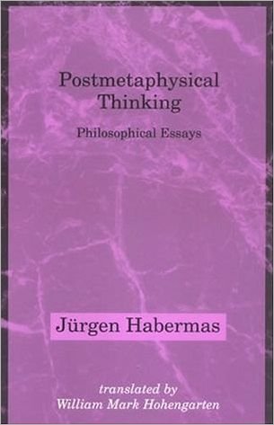 Cover for Jurgen Habermas · Postmetaphysical Thinking: Philosophical Essays (Paperback Book) (1994)
