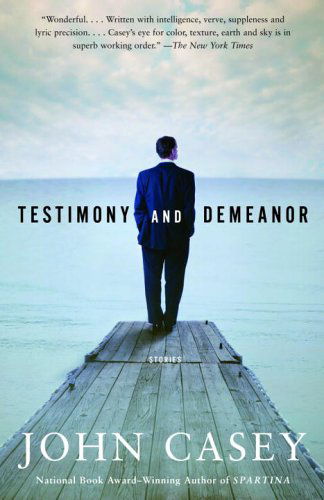 Cover for John Casey · Testimony and Demeanor - Vintage Contemporaries (Paperback Book) [Reprint edition] (2005)