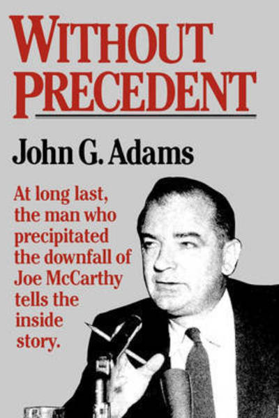 Cover for John G. Adams · Without Precedent (Book) (1985)