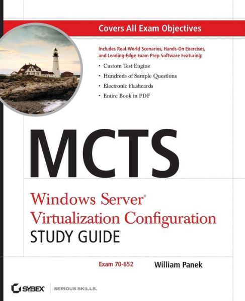 Cover for William Panek · MCTS Windows Server Virtualization Configuration Study Guide: Exam 70-652 (Book) (2009)