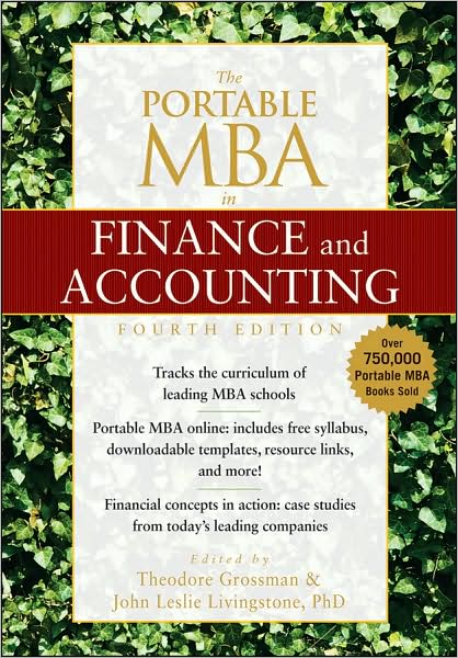 Cover for Theodore Grossman · The Portable MBA in Finance and Accounting (Hardcover Book) [4th edition] (2009)