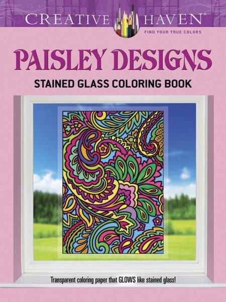 Cover for Marty Noble · Creative Haven Paisley Designs Stained Glass Coloring Book - Creative Haven (Paperback Bog) (2014)