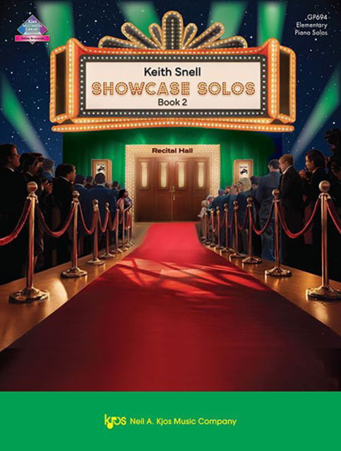 Cover for Keith Snell · Showcase Solos Book Two (Partitur) (2024)