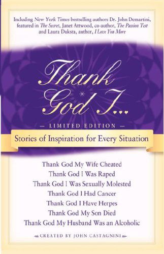 Cover for John Castagnini · Thank God I: Stories of Inspiration for Every Situation (Paperback Book) (2008)