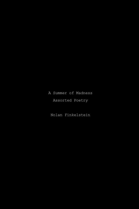 Cover for Nolan Finkelstein · A Summer of Madness (Paperback Bog) (2013)
