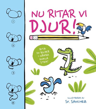 Cover for Nu ritar vi djur! (Book) (2023)