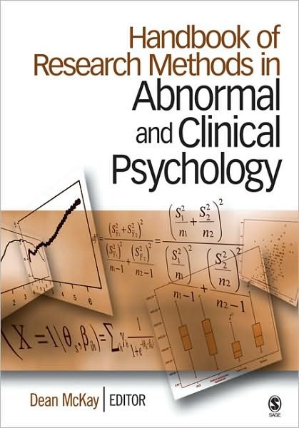 Cover for Mckay, Dean (Ed) · Handbook of Research Methods in Abnormal and Clinical Psychology (Gebundenes Buch) (2008)