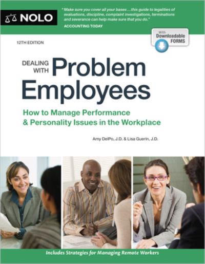 Dealing with Problem Employees - Amy Delpo - Książki - NOLO - 9781413331301 - 26 grudnia 2023