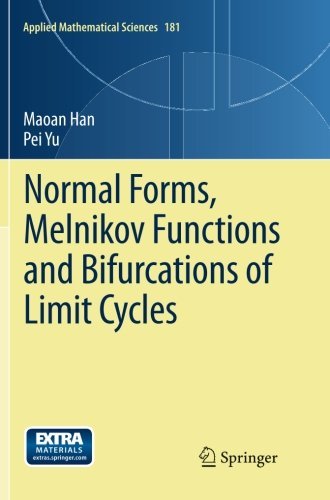 Cover for Maoan Han · Normal Forms, Melnikov Functions and Bifurcations of Limit Cycles - Applied Mathematical Sciences (Taschenbuch) [2012 edition] (2014)