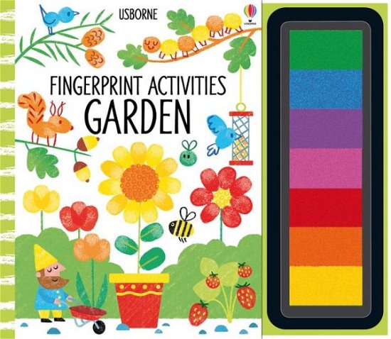 Cover for Fiona Watt · Fingerprint Activities Garden - Fingerprint Activities (Spiralbuch) (2017)