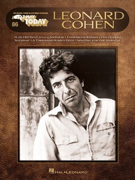Cover for Cohen · E-Z Play: Leonard Cohen (Book) (2018)