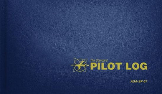 Cover for Aviation Supplies &amp; Academics, Inc · The Standard Pilot Log (Navy Blue): Asa-sp-57 (Hardcover Book) (2012)