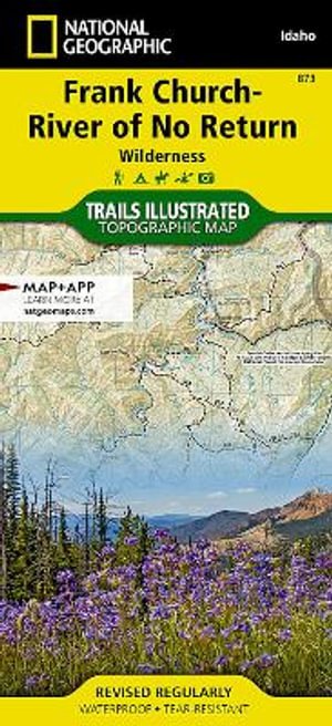 Frank Church-river Of No Return Wilderness Map - National Geographic Maps - Libros - National Geographic Maps - 9781566958301 - 30 de mayo de 2023
