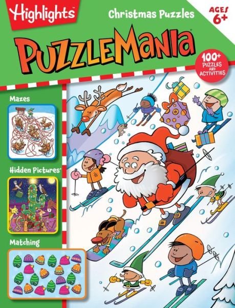 Cover for Highlights Press · Christmas Puzzles - Highlights Puzzlemania Activity Books (Paperback Book) (2018)