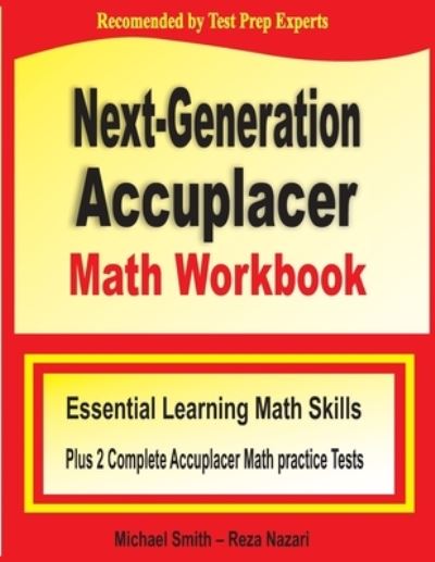 Cover for Michael Smith · Next-Generation Accuplacer Math Workbook (Paperback Book) (2020)