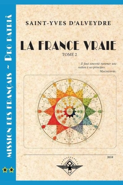Cover for Saint-Yves D'alveydre · La France vraie Tome 2 (Paperback Book) (2018)
