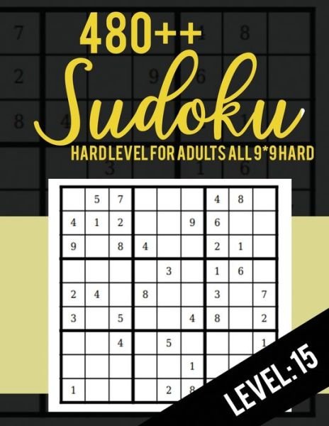 Cover for Rs Sudoku Puzzle · 480++ Sudoku (Paperback Bog) (2019)