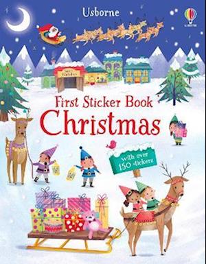 First Sticker Book Christmas: A Christmas Sticker Book for Children - First Sticker Books - Alice Beecham - Books - Usborne Publishing Ltd - 9781803701301 - September 28, 2023