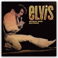 Cover for Elvis Presley Official Calendar · Official Elvis Square Calendar 2025 (Calendar) (2024)