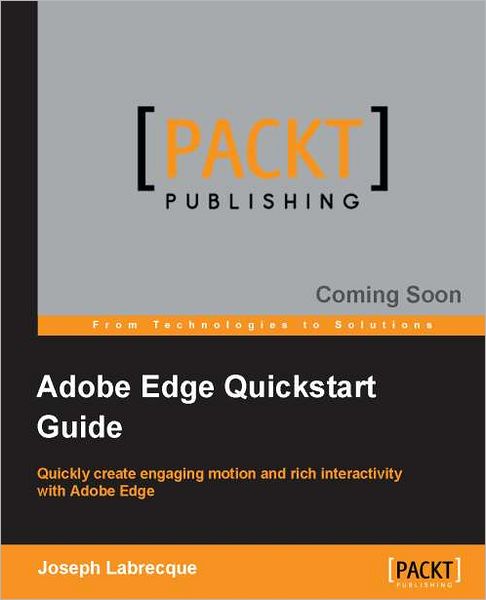 Cover for Joseph Labrecque · Adobe Edge Quickstart Guide (Pocketbok) (2012)