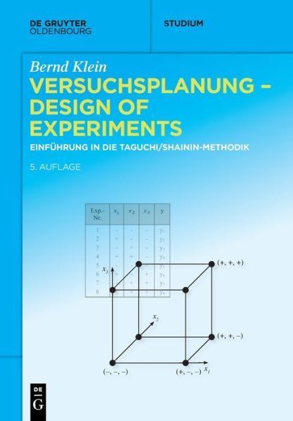 Cover for Bernd Klein · Versuchsplanung - Design of Experiments (Paperback Book) (2021)