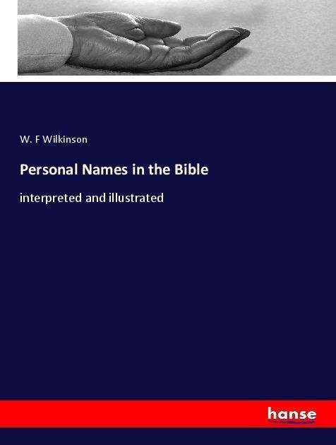 Cover for Wilkinson · Personal Names in the Bible (Bog)