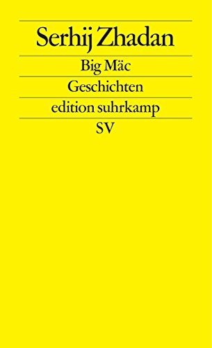 Cover for Serhij Zhadan · Edit.Suhrk.2630 Zhadan.Big Mac (Book)