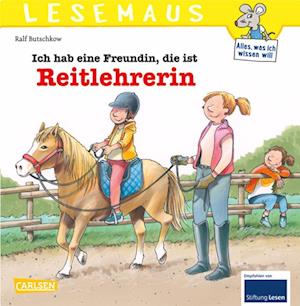 Cover for Ralf Butschkow · LESEMAUS 62: Ich hab eine Freundin, die ist Reitlehrerin (Book) (2025)