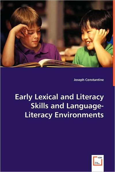 Cover for Constantine · Early Lexical and Literacy (Buch) (2008)