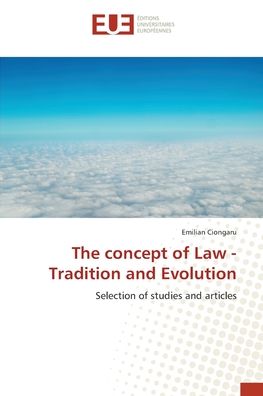 Cover for Ciongaru · The concept of Law - Tradition (Bok) (2017)